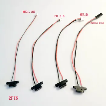 1-10db C típusú 2pin vízálló női USB-C csatlakozó vezetékes port vezetékes gyors töltési felület 180 ° - os USB-csatlakozó