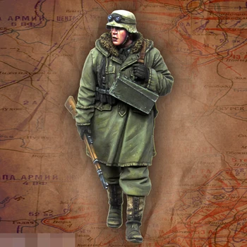 1/35 Gyanta Modell ábra GK Katona, katona Harkov 1943 második VILÁGHÁBORÚ Katonai téma Összeszerelt, valamint festetlen készlet