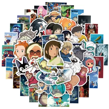 10/30/50/100 Japán mély kék tengeren Miyazaki Anime Rajzfilm Graffiti Matricák Gördeszka Bőrönd Laptop Gitár Vízálló Matrica