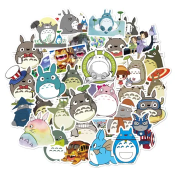 10/30/50PCS Rajzfilm Anime A Szomszédom Totoro Vízálló Graffiti Matrica trolibusz Esetében Notebook Személyre szabott Nagykereskedelmi Dekoráció