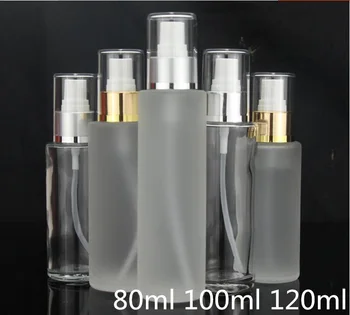 10 db Ingyenes Szállítás 100 ml Üres Üveg Parfüm Spray Palackok Új Stílus Parfume Kozmetikai Víz Pack Üres Kozmetikai Konténerek