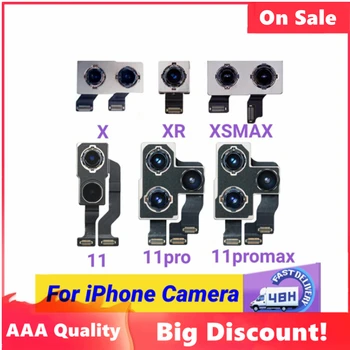 100% Eredeti iPhoneX X XR XS XSMax 11 12 11PRO 11PROMAX Hátsó Kamera Hátsó Kamera Flex Kábel Javítás 12pro X Hátsó Kamera