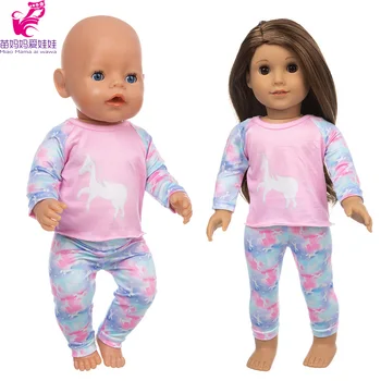 17 hüvelyk baba ruhák pizsama szett 40cm Nenuco Ropa y su Hermanita játékbaba felszerelés 18 cm-es kislány ruhák a babák
