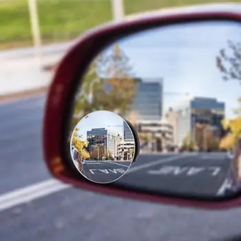 1db/2db Új HD Autó Üveg holttér Tükör 360° Állítható Széles Látószögű Auto Visszapillantó Külső Alkatrészek Autó Dekoráció