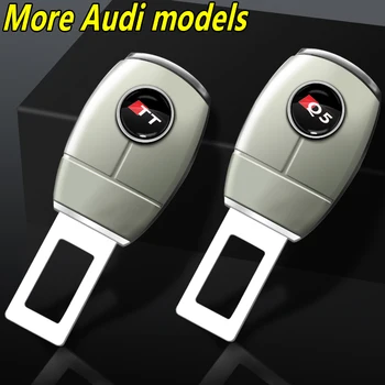 1db Autó biztonsági Öv Csipesz Extender Plug Csat Automatikus Belső Audi A1 A3 A4 A5 A6 A7 A8 TT Q3 Q5 Q7 S3 S4 S5 S8 Sport Avant