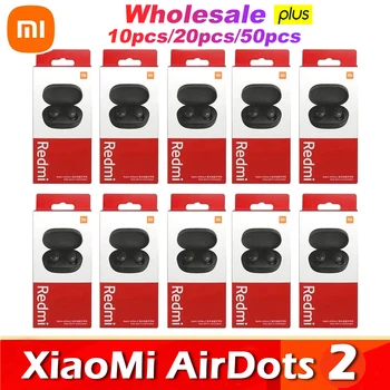 20 db/sok Xiaomi Redmi Airdots 2 TWS Igaz, Vezeték nélküli Bluetooth-Fülhallgató Alapvető 2s Air2 SE Fülhallgató Mikrofon, Fülhallgató, Kihangosító