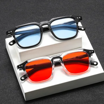 2020 RMM márka kiváló minőségű új splicing méter köröm tér napszemüveg Divat férfi hip-hop szemüveg retro napszemüveg nők