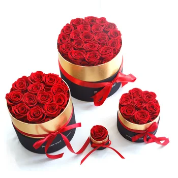 2020 Örök Rózsa a Mezőbe, Tartósított Valódi Rózsa a Virágok, anyák Napi Ajándék Romantikus Valentin-Nap, Karácsony, Új Év Ajándékok