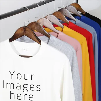2020 Ősz Férfi Egyszínű Pulóver Egyéni Nyomtatott Kép, Vagy Logó Unisex Alkalmi Streetwear Női Ruhák, Felsők