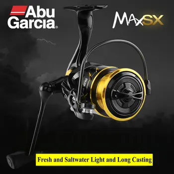 2021 Új Abu Garcia MAX SX Fonó Horgász Orsó 5.0:1 / 6.2:1 7+1 Csapágyak Max Húzza 8kg Édesvízi Sós víz Halászati Tekercs