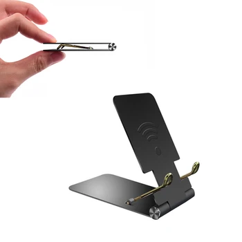 2021 Új Mini Fém Asztal Összecsukható Telefon tulajdonosa Állvány Mobil Okostelefon Támogatja a Tablet Állvány iPhone X 8 Állítható Sejt Jogosultja