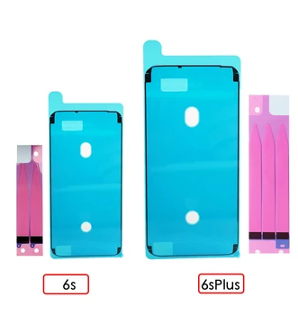2db/készlet iPhone 6S 6sPlus érintőképernyő, Vízálló Öntapadó Matrica + Akkumulátor Ragasztó Ragasztó Szalag Matrica