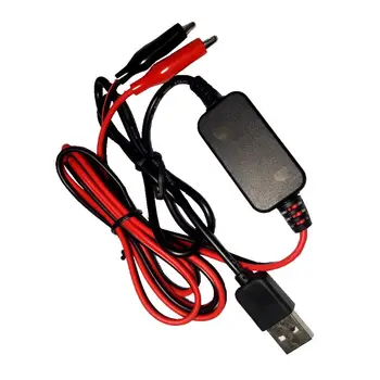 2x AA AAA Akkumulátor Eliminator USB 5V 3 v-os Step-down Kábel Feszültség Átalakító Sor Órák Távirányító Játékok Kalkulátor