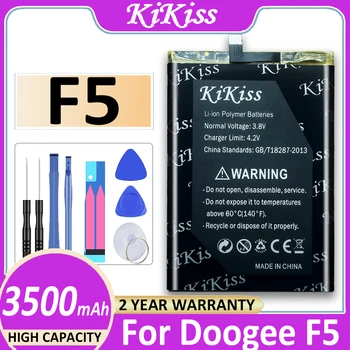 3500mAh KiKiss Ingyenes Eszköz Doogee F5 Mobiltelefon Akkumulátor +nyomon Követési Számot