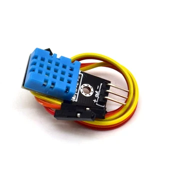 A hőmérséklet, a Relatív Páratartalom Érzékelő DHT11 Modul Kábel arduino Diy Készlet