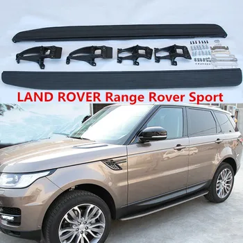 A LAND ROVER Range Rover Sport 2014 2015 16 2017 2018 2019 2020 Futó Táblák Oldalon Lépés, Bár a Pedálok Kiváló Minőségű Tartozékok