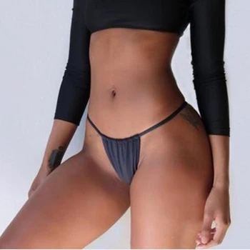 A Nők Nyáron Szexi Bikini Rövidnadrág Tanga Bugyi Zökkenőmentes Rövidnadrág Csatlakozó Méret 2020-As Új