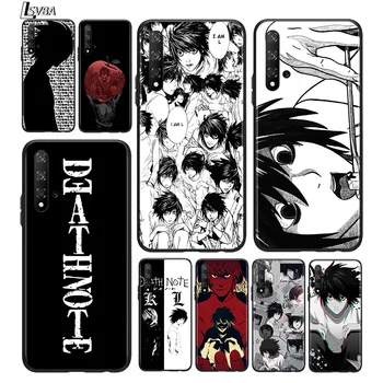 Anime, Manga Death Note Ryuk a Huawei Honor 30 20 10 9S 9A 9B 9X 8X MAX 10 9 Lite 7C 8A 7A Pro Szilikon Fekete TUP Telefon Esetében
