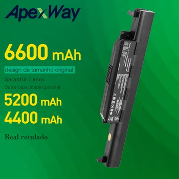 Apexway A32-K55 Laptop Akkumulátor ASUS X45 X45A X45C X45V X45U X55 X55A X55C X55U X55V X75 X75A X75V X75VD U57 U57A U57VD