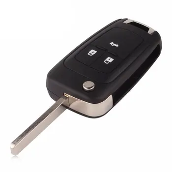 Autó Bejegyzés Távirányító Kulcs a Cruze Flip Összecsukható Forró Autó Távoli Kulcs a hüvely 3 Gomb