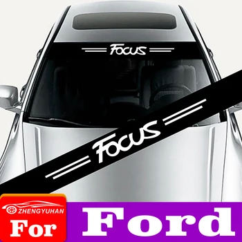 Autó Elülső Szélvédő Megakadályozzák a Napfény Tükrözi Matricák Tartozékok Ford Focus 3 Mondeo MK3 Fusion Kuga Menekülés Raptor