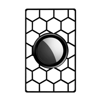 Az Apple Airtags Helye Tracker Kártya Alakú Védő Ujja Cover Kompatibilis AirTag Honeycomb Védőburkolat