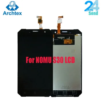 Az Eredeti NOMU S30 LCD-Kijelzőt, majd Érintse meg a Képernyő Szerelvény Javítás Része 5.5 hüvelykes Telefon Tartozékok ssories A Nomu S30+eszköz