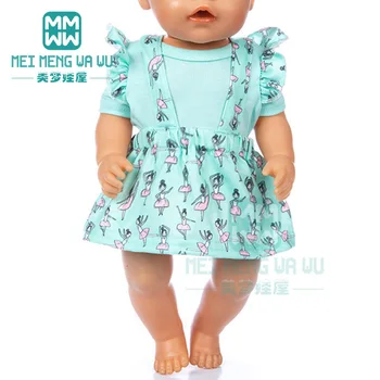 Baba ruhák, 43 cm baba újszülött baba-Amerikai baba OG lány, Balett szoknya, sport ruhák, cipők