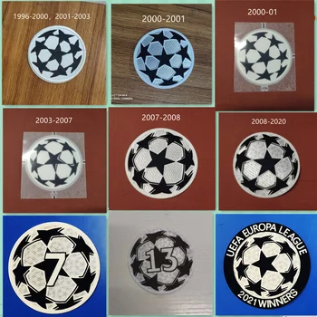 Bajnokok Javítás Starball Jelvény 1997-2003 2003-2006 2006-2008 2008-2018 2021 Foci Javítás Hőátadás Jelvény