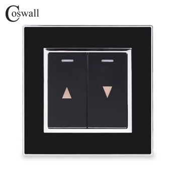 Coswall Függöny Kapcsoló Falon Kapcsoló, Elektromos Redőny, Emelő Berendezések Akril Panel A1-Es Sorozat