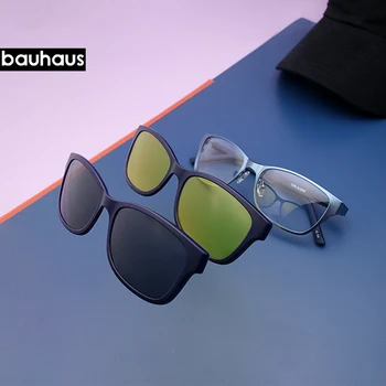 DS 6100 Ultrakönnyű Fém napszemüvegek Női Szemüveg Keret, Polarizált Mágnes Klip Napszemüveg Női Uv400 Oculos De