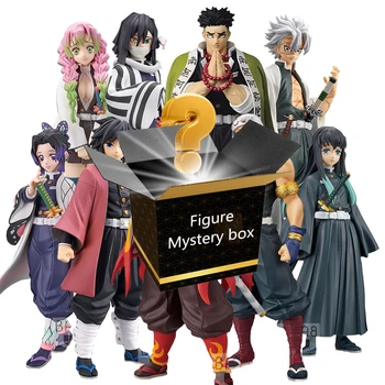 Démon Vadász Kimetsu nem Yaiba Mystery Box Ábra Vak Doboz Anime a Legjobb Ajándék Animer Tanjirou Nezuko Zenitsu Ábra Szerencsés Doboz