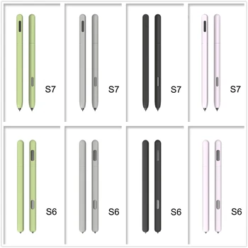 Egyszerű üzleti tolltartó Samsung Galaxy - Tab S6 S7 S-Pen-Fedezze Aranyos Rajzfilm Tabletta Szilikon tolltartó