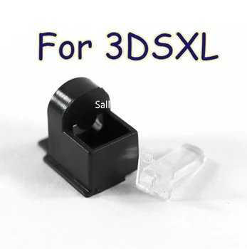 Eredeti 3DS XL LL Csere Zsanér Középső Része Shell Ház Zár w/ LED Diffúzor a 3dsxl ll
