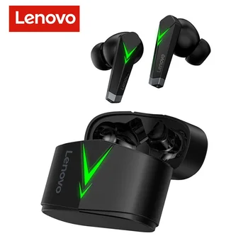 Eredeti Lenovo LP6 Gamer Headset Bluetooth Fülhallgató TWS Vezeték nélküli Gaming Fejhallgató Mikrofon zajszűrő Fülhallgató