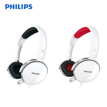 Eredeti Philips Szakmai SHM7110U Vezetékes Fejhallgató 40 mm-es Meghajtó Tiszta Mikrofon Headset a Telefon Támogatja a Hivatalos Teszt