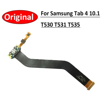 Eredeti Samsung Galaxy Tab 4 10.1 T530 SM-T530 T531 T535 Töltő Töltő Port Dokkoló USB Csatlakozó Flex Kábel, Szalag