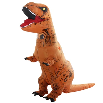 FELFÚJHATÓ Dinoszaurusz Jelmezek felnőtt T-Rex Dinoszaurusz Halloween Felfújható jelmez kabala Party jelmez felnőtt T-Rex