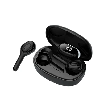 Heaton T9S Mini Bluetooth Fülhallgató V5.0 Mikrofon Bass Vezeték nélküli Sport Headset a Töltés Doboz