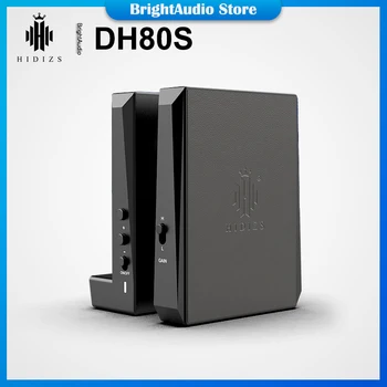 Hidizs DH80 DH80S ESS9281C PRO Chip Hordozható Kiegyensúlyozott DAC AMP Fejhallgató Erősítő Támogatás MQA DSD128 3.5+4.4 mm Kimenet vs ibasso