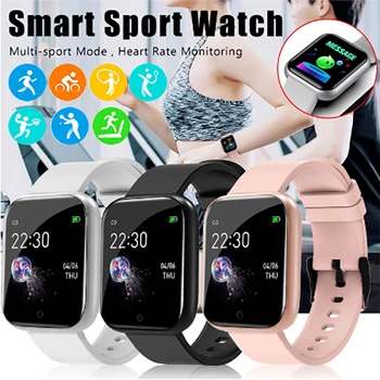 i5 pro Sport Karkötő Smart Óra Fitness Tracker Vízálló pulzusmérő vérnyomásmérő Digitális Érintse meg Smartwatch Nők Engem