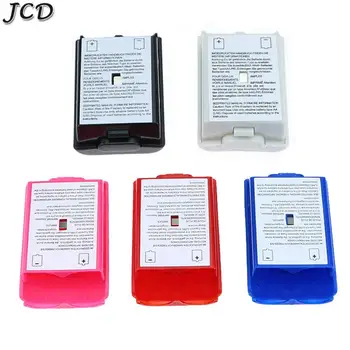 JCD Fekete /Pünkösd/Rózsaszín/Kék/Piros Akkumulátor Fedelét, a hüvely Készlet Xbox 360 Távirányító Vezeték nélküli Vezérlő Joystick Gamepad Joypad