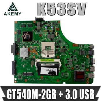 K53SV Alaplap GT540M-2GB + USB 3.0 Asus K53S A53S K53SV K53SJ P53SJ X53S laptop Alaplap K53SV Alaplap teszt 100% - os az ok gombra