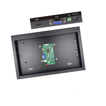 kit DIY univerzális LED-Kompatibilis képernyő panel esetben LCD hátlap 58C Vezérlő tábla Fém ötvözet doboz + VGA HDMI