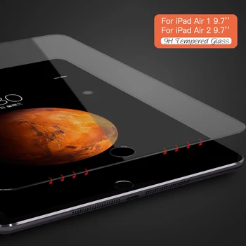 Képernyővédő fólia Az iPad 1 9,7 hüvelykes A1474 A1475 A1476 Edzett Üveg Filmet Az ipad 2 9.7