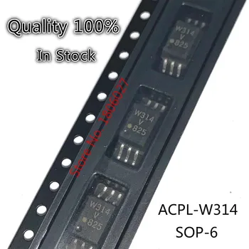 Küldés ingyenes 5DB ACPL-W314 W314 Chip/SOP Optocoupler Leválasztó