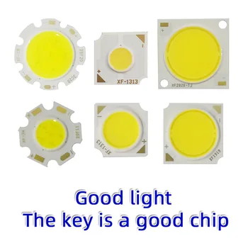 LED Forrás Chip Fény Reflektorfénybe Beépíthető Lámpák COB Villanykörte gyöngyök integrált felület hullámlemezek 3W5W7W10W12W15W18W20W30W50W