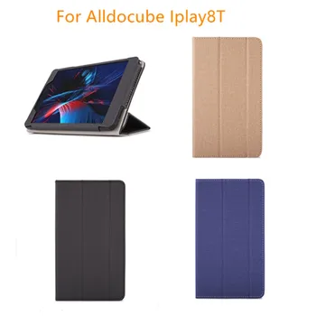 Legújabb Esetében Alldocube Iplay8T 8 Hüvelykes Tablet PC Divat PU Esetben Fedezi a Kocka Iplay termelés 8 tonna + Ingyenes Stylus Toll