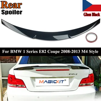 MagicKit Fényes Fekete M4 Stílusú Hátsó Szárny Spoiler BMW 1 Sorozat E82 COUPE 2008-2013
