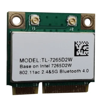MC-AC7265 Mini PCI-E Gigabit Kettős Sávú Bluetooth 4.2 Vezeték nélküli Hálózati Kártya All-In-One Hálózati Kártya